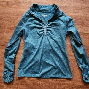 Kirkland Signature Quarter Zip Teal